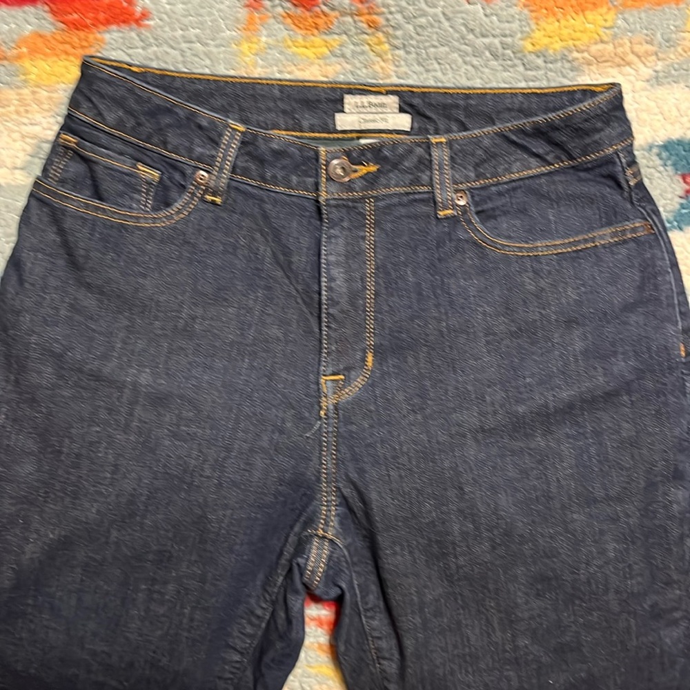 L.L. Bean lined jeans